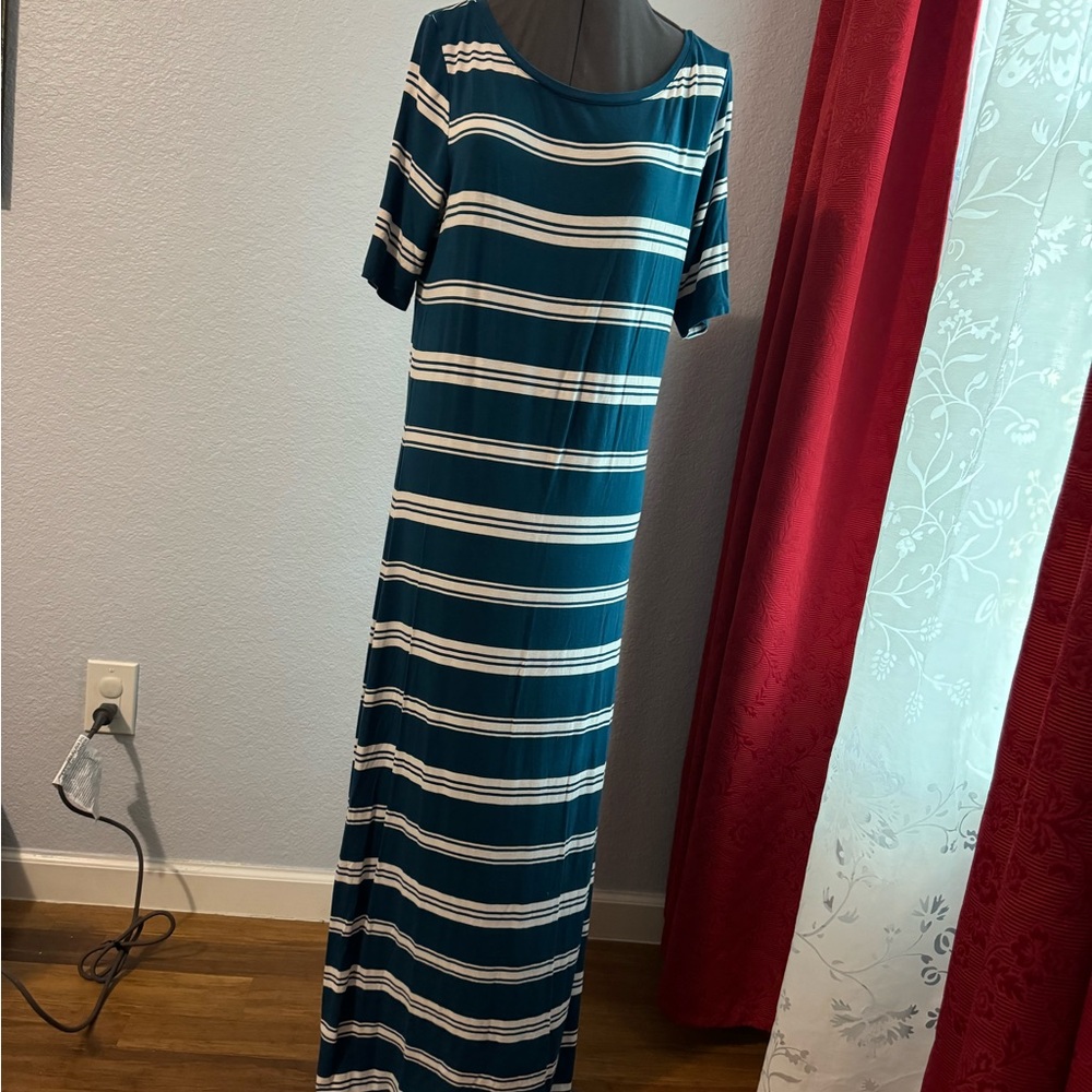 LOFT Short Sleeve Tall Maxi Dress